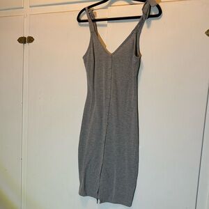 Lia-Cher Gray Summer Dress